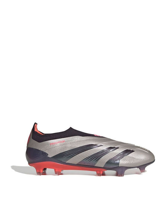 adidas Predator Elite Футболни Обувки с Бутони Сребристи