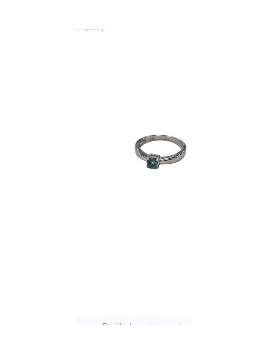 Γυναικείο Δαχτυλίδι Ασημένιο Ζιργκον Silver 925 Γυναικείο Δαχτυλίδι Ασημένιο Ζιργκον Silver 925