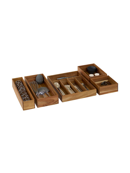 5Five 5Five Tischspiel Holz Küchenorganisationsständer 38x8x7cm
