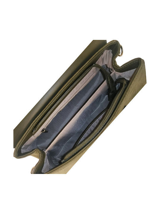 Damentasche Schultertasche Khaki