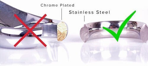 Triune Anal Plug Horsetail Stainless Steel Анална тапа Black