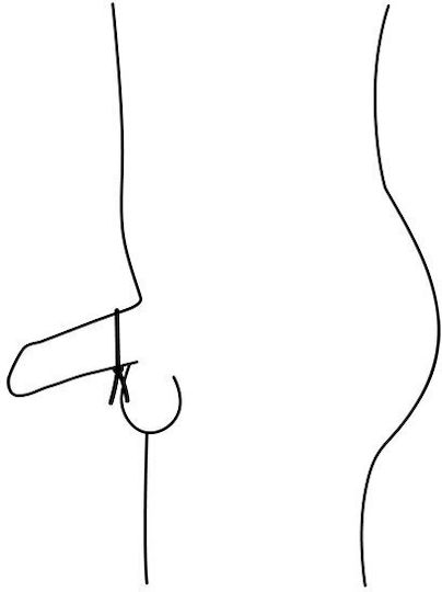 Nexus Cock Ring Cock Silicon Negru