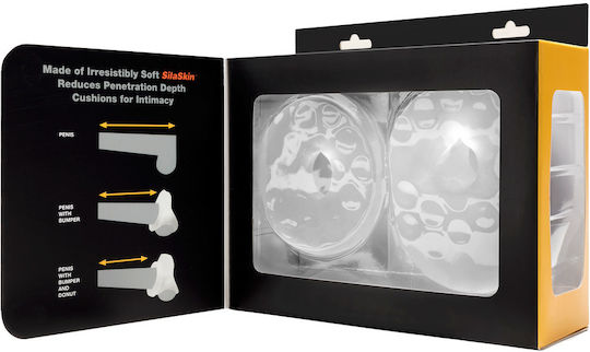 Perfect Fit Brand The Bumper Penis Ring Clear