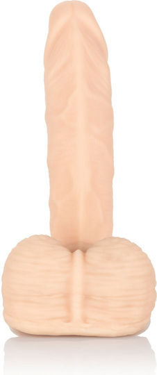 Calexotics Emperor Ballsy Glass Dildo with Balls and Suction Cup Skin 38cm