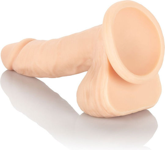 Calexotics Emperor Ballsy Glass Dildo with Balls and Suction Cup Skin 38cm