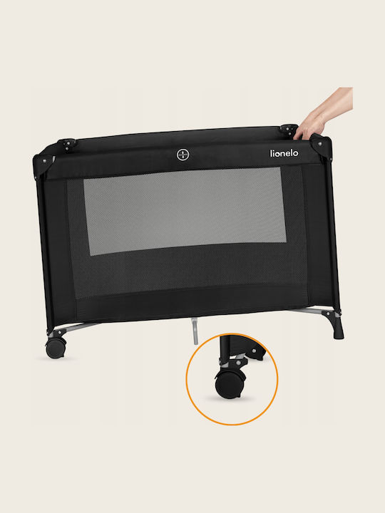Lionelo Playpen with Mattress Black
