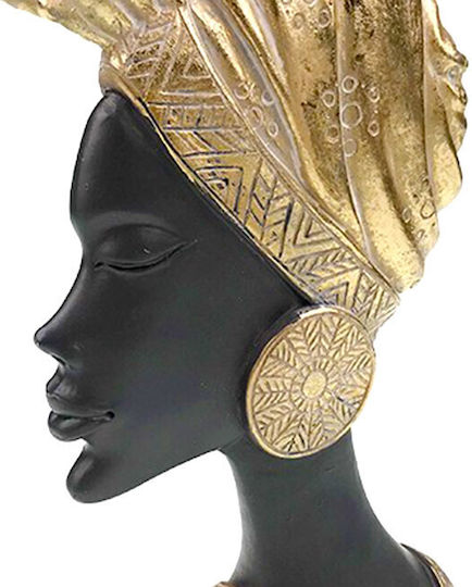 Velve Figurină Decorativă Bust Din Polirosină 14x14cm