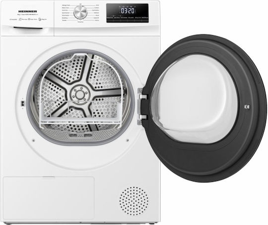 Heinner HHPD-HMY80IVFC+ Στεγνωτήριο 8kg με Αντλία Θερμότητας