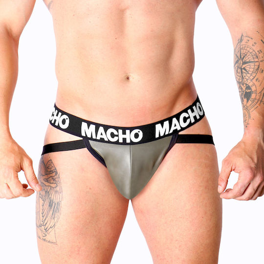 Macho Underwear Ανδρικό Εσώρουχο Jockstrap Γκρι