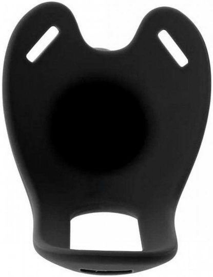 Zonă Strap On Cu Dildo Gol Vibrator Din Silicon & Control Wireless Hidden Desire Inferno Penis Gol Vibrator Strap On Negru 20cm