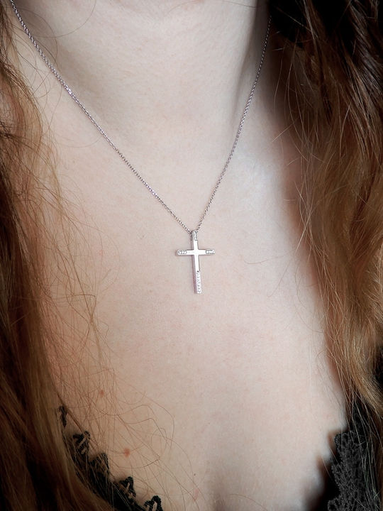 Women's Gold Cross 14K with Chain
