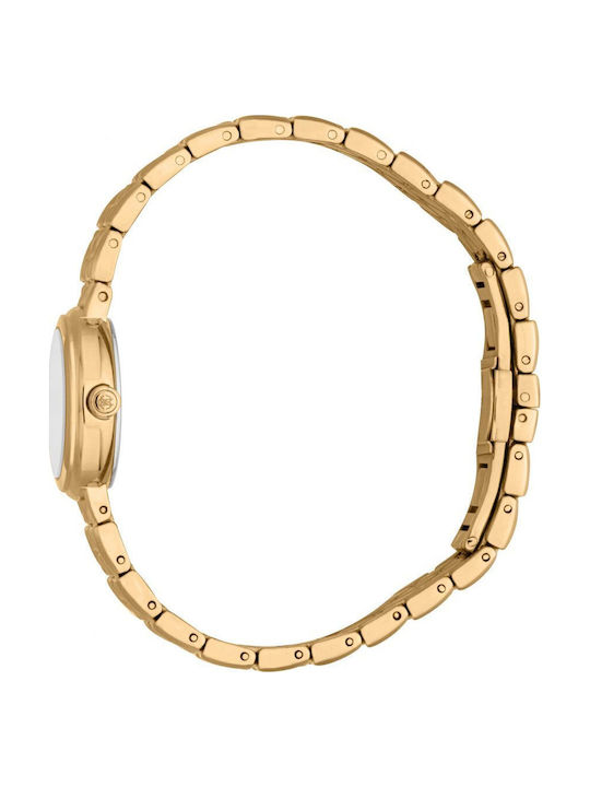 Roberto Cavalli Mini Ρολόι Μπαταρίας με Μεταλλικό Μπρασελέ Roberto Cavalli Mini Ρολόι Μπαταρίας με Μεταλλικό Μπρασελέ