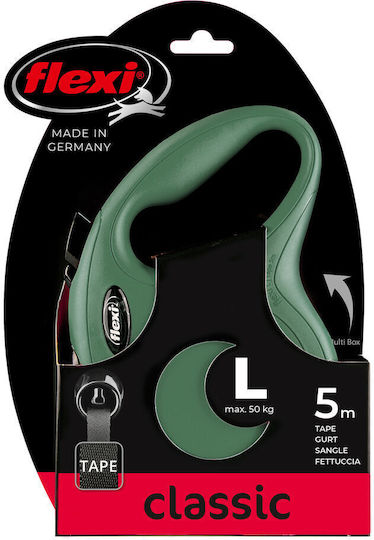 Flexi Hundeleine/Führleine Riemen in Grün Farbe