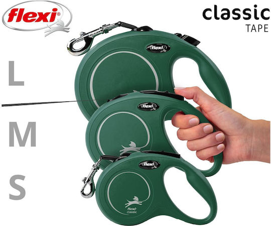 Flexi Hundeleine/Führleine Riemen in Grün Farbe