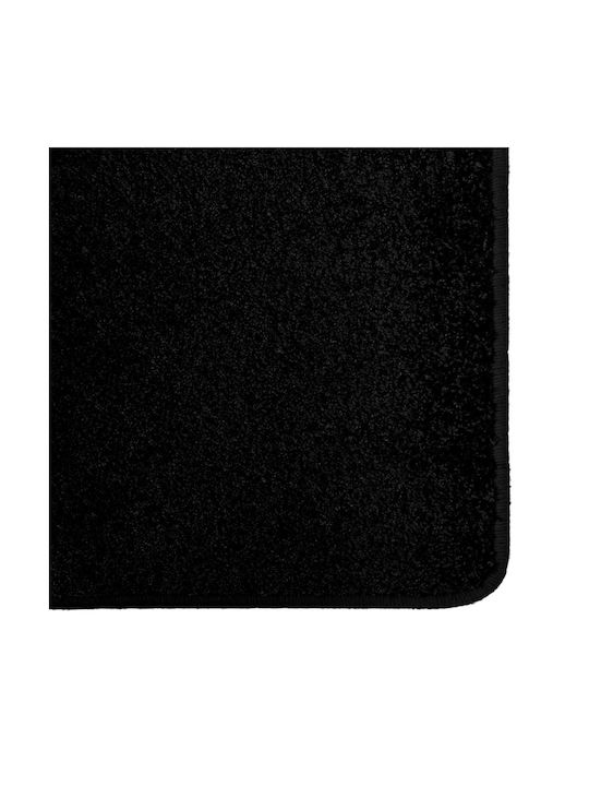 vidaXL Rutschfest Wohnzimmer Teppich 80x200cm Schwarz vidaXL Rutschfest Wohnzimmer Teppich 80x200cm Schwarz