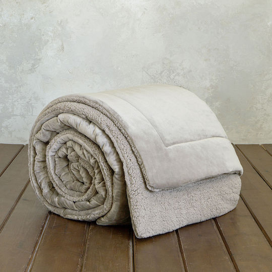 Nima Duvet Cover Queen 220x240cm Nuan Cigar Beige 700 GSMGsm 11.5 togs Togs
