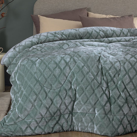 Palamaiki Duvet Cover Single 160x240cm Nadine/5 Jade 700 GSMGsm