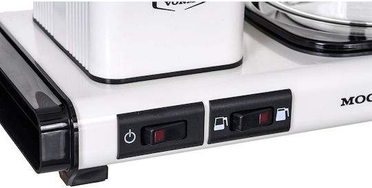 Moccamaster KBG 741 Select Filter Coffee Machine 1520W Off-White