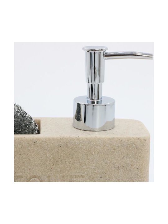 Inter Ceramic Dispenser Κουζίνας Κεραμικό Μπεζ