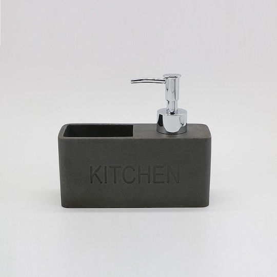 Inter Ceramic Dispenser Κουζίνας Κεραμικό Μαύρο