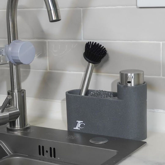 Inter Ceramic Dispenser Κουζίνας Κεραμικό Γκρι