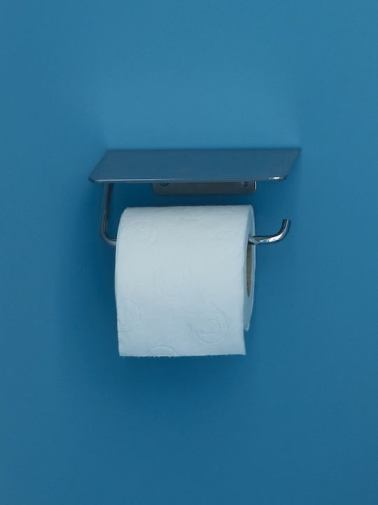 Roca Wall-mounted Paper Holder Metallic
