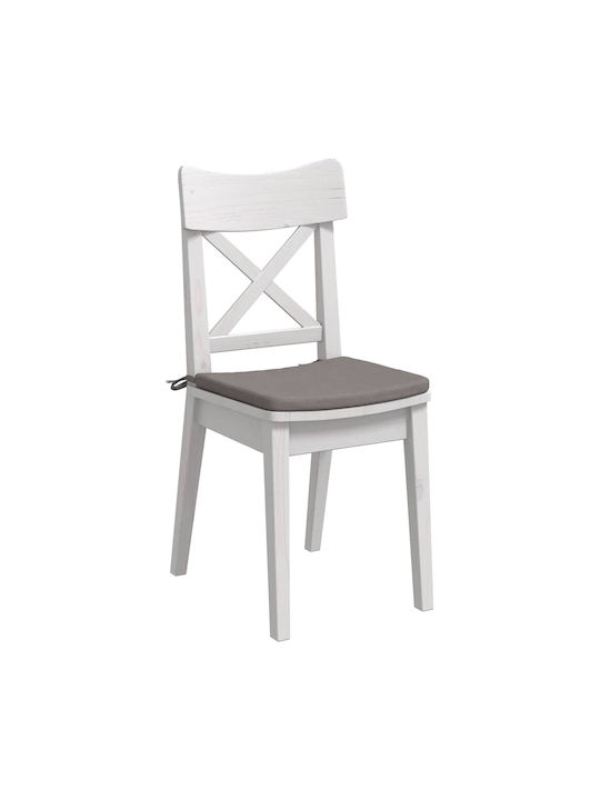 vidaXL Perna De Canapea Maro 40x40 Cm