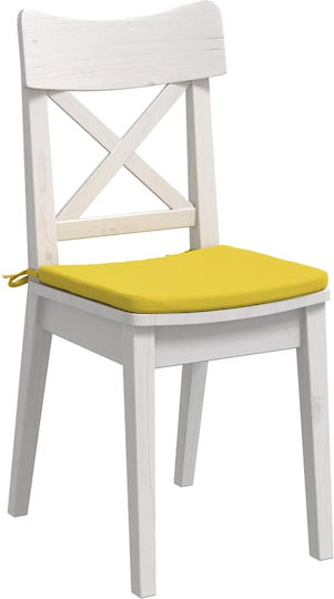 vidaXL Sofa Cushion Yellow 40x40cm