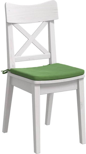 vidaXL Perna De Canapea Din Catifea Verde 40x40cm