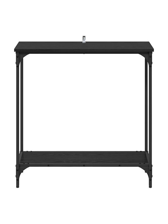 Konsole Black Oak L75xB30.5xH75cm