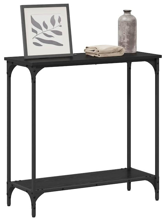 Konsole Black Oak L75xB30.5xH75cm