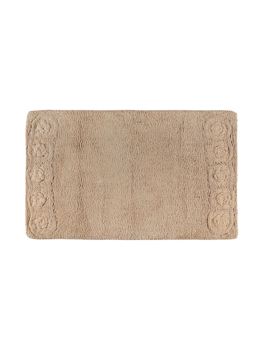 Beauty Home Cotton Bath Mat Art 3280 3280-Siel 60x90cm