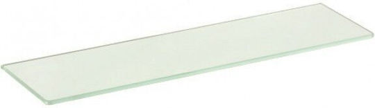 Inter Ceramic Montat pe perete Raft Baie Sticlă 45x12x0.6cm Transparentă Inter Ceramic Montat pe perete Raft Baie Sticlă 45x12x0.6cm Transparentă