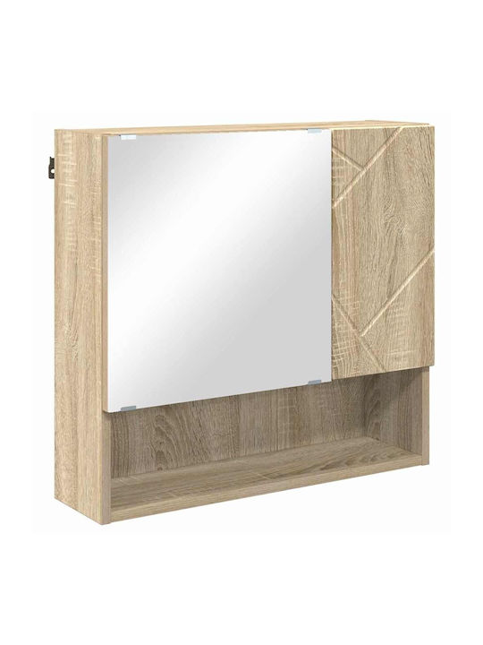Антре с Огледало & Гардероб Sonoma Oak 59x17x55бр