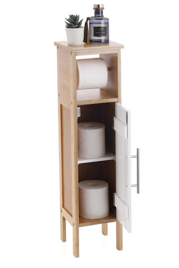 Cyclops Badezimmerschrank B18xT18xH71cm Braun