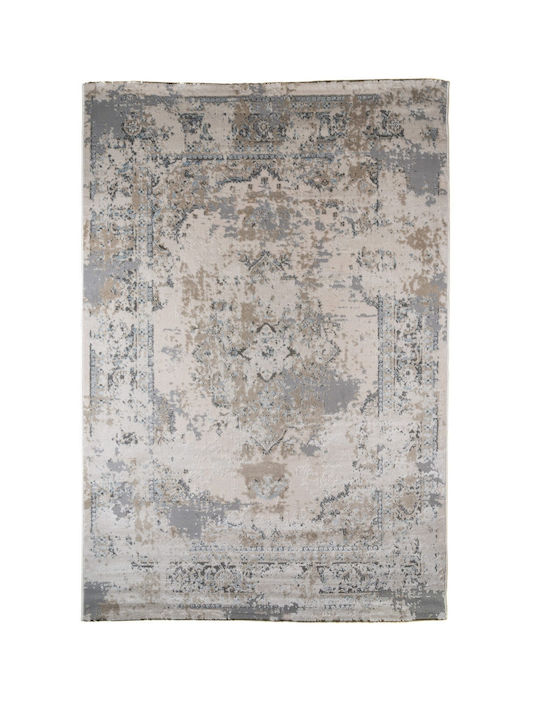 Klonaras Alto 9638 Bedroom Rugs Set Ecru 2004441 3pcs