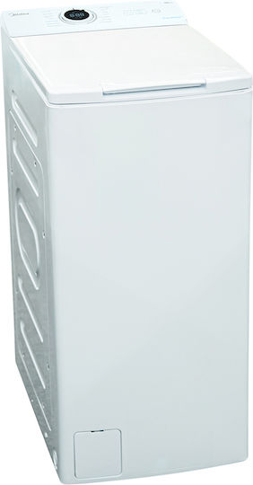 Midea Mașină de Spălat Rufe cu Încărcare Superioară 7kg cu Tehnologie cu Abur 1200 Rotiri MF100T70B/W-HR