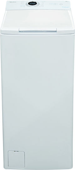 Midea Mașină de Spălat Rufe cu Încărcare Superioară 7kg cu Tehnologie cu Abur 1200 Rotiri MF100T70B/W-HR