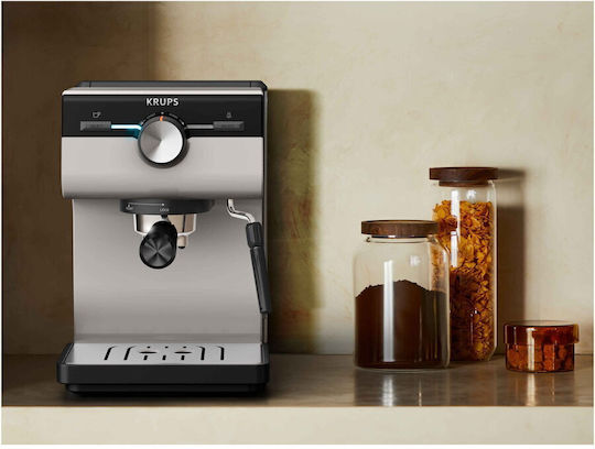Krups Espressoare Autentică 1140W Presiune 15bar Argintiu XP381B10