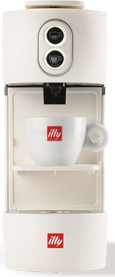 Illy Easy Pod Coffee Machine E.S.E. Pod Pressure 20bar White