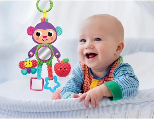 Kids Hits Anhänger Spielzeug für Kinderwagen mit Beißring und Spiegel für 0++ Monate
