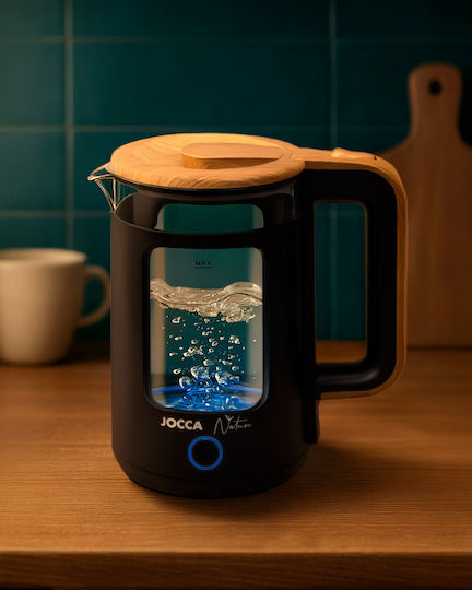 Jocca Βραστήρας 1.8lt 1500W Μαύρος