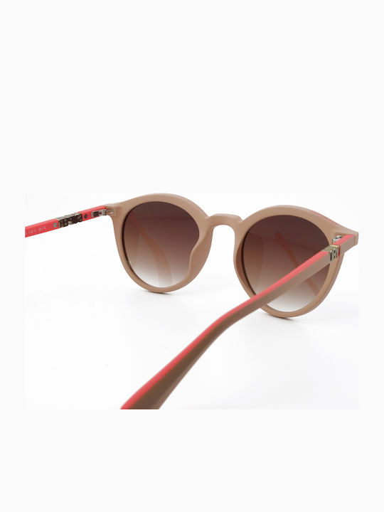 Superdry Women's Sunglasses with Pink Plastic Frame and Pink Lens 5025