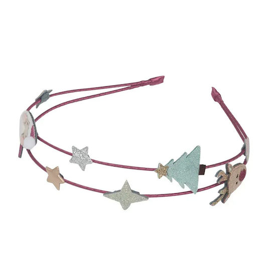 Mimi & Lula Santa & Rudolph Double Alice Headband