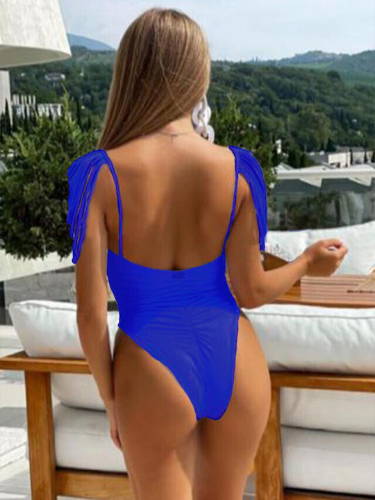 One-Piece Swimsuit Blue