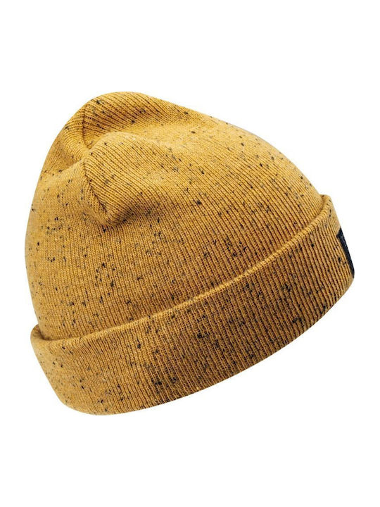 Beanie Unisex Beanie Gestrickt in Gelb Farbe