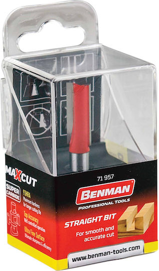 Benman Φρέζα για Διαμόρφωση Αυλακώσεων σε Ξύλο 10mm x 56mm με Οδηγό και Ρουλεμάν