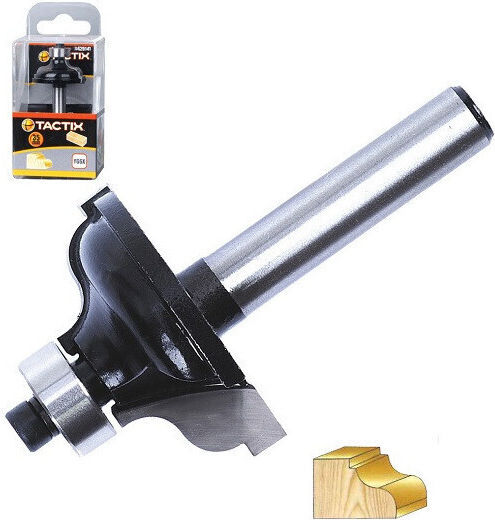 Tactix Κοπτικό Εξάρτημα Εργαλείου για Ξύλο 35mm x 8mm με Οδηγό