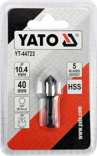 Yato Cutter Bit HSS for Metal \ Wood \ Building Materials \ Aluminum \ Plastic 10.4mm x 40mm