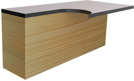 CMT Φρέζα για Ευθεία Κοπή 9.5mm x 55.5mm x 8mm με Ρουλεμάν